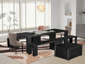 X02SI-2C6-48 - 6-pc Dining Table Set a Rectangular Dining Table by LuxebyEastWestFurniture