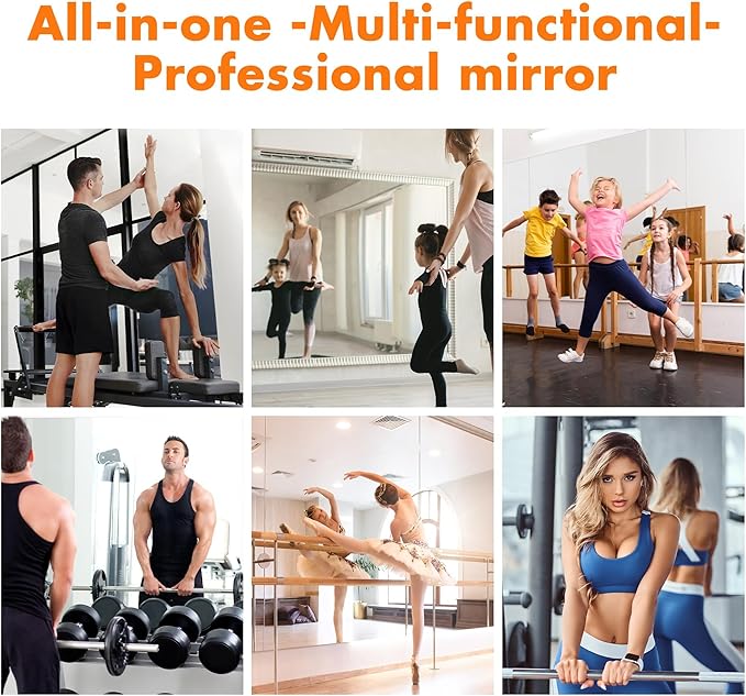 Hasipu Home Gym Mirror 48" L x 30" W - Image 3