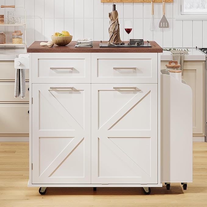 Ball & Cast Farmhouse Kitchen Island - Image 5