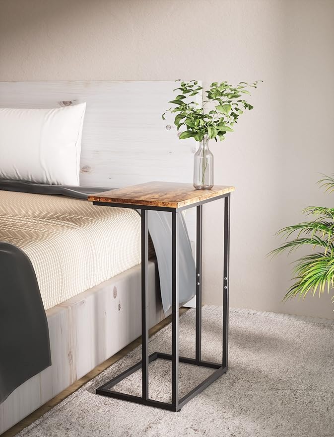 Innerjoin Wide C Side Table, C Couch Laptop Table - Image 7