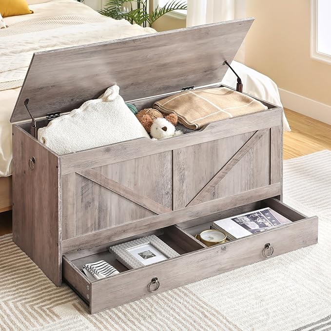 HOOBRO Storage Chest, 39.3" Toy Chest - Image 2