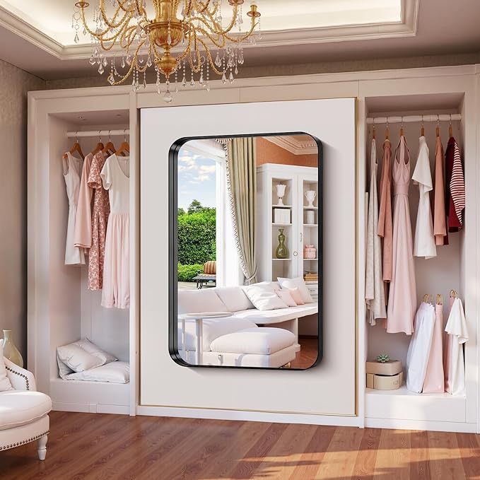 FORBATH 55x36 Inch Large Bathroom Mirror - Image 6