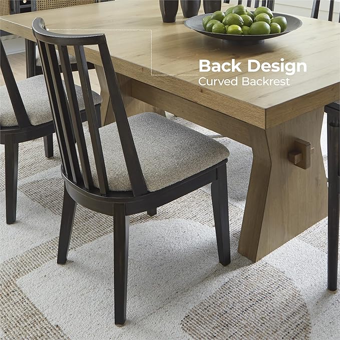 Signature Design by Ashley Galliden Urban Upholstered Armless Dining Chair - Image 8