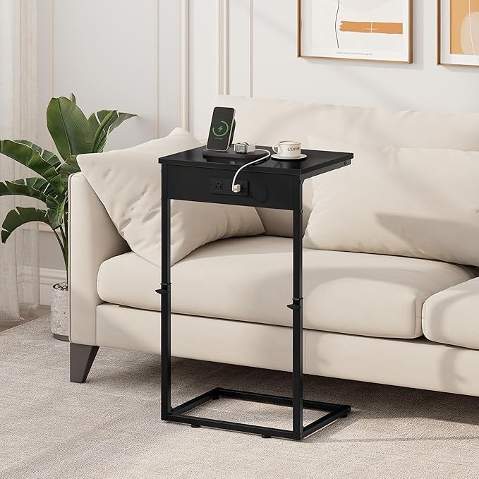Vagusicc C Shaped End Table - Image 3
