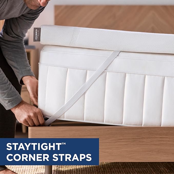 Tempur-Pedic TEMPUR Supreme 3-Inch Mattress Topper, Medium Firm, California King - Image 6