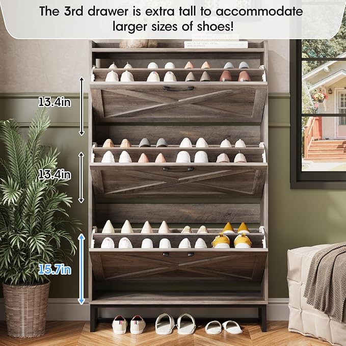 Maupvit Shoe Storage Cabinet - Image 3