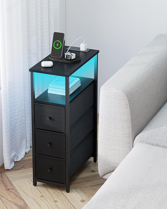 TUTOTAK Narrow LED Night Stand - Image 7