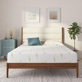 NapQueen Twin Size, 10 Inch Anula Green Tea Infused Memory Foam Mattress by NapQueen