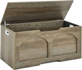 Storage Bench, 39.4" Storage Trunk, Storage Chest by OAKVIVOElegantLifestyle