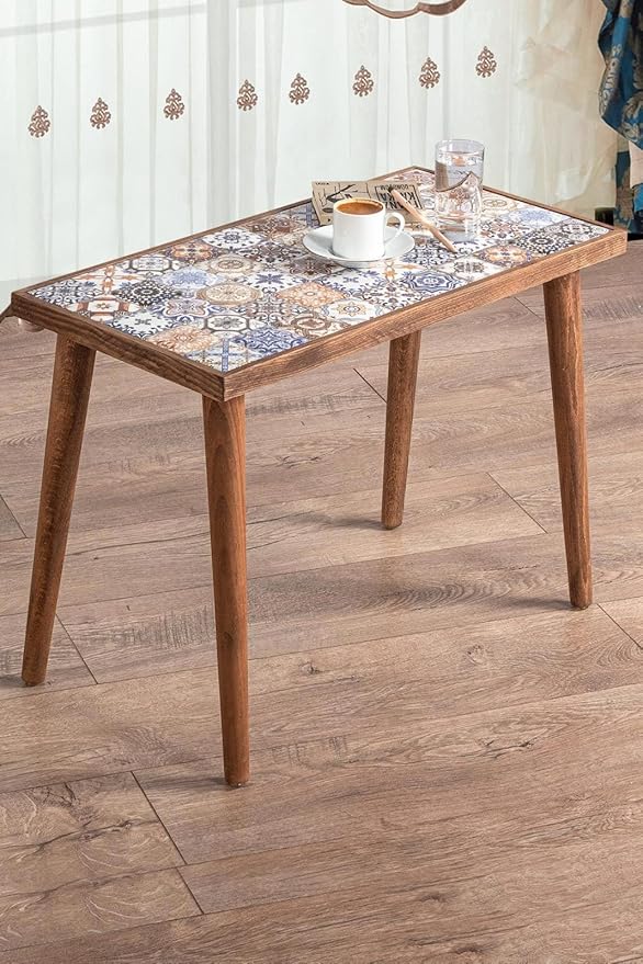 Comfyt Coffee Table, Side End Table, Nightstand Nesting Table Home Decor - Image 2