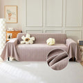 STACYPIK Thick Pink Geometric Sofa Covers by STACYPIK