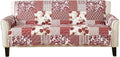 Great Bay Home Patchwork Scalloped Printed Furniture Protector Stain Resistant by GreatBayHome