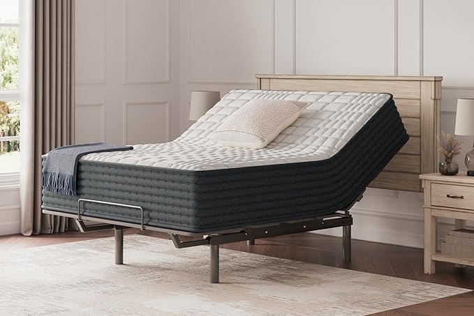 Signature Design by Ashley Hybrid 1300 13 Inch Plush Gel Memory Foam Mattress - Image 8