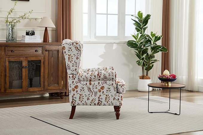 Ball & Cast Modern Accent Chair, Comfy Upholstered Armchair - Image 5