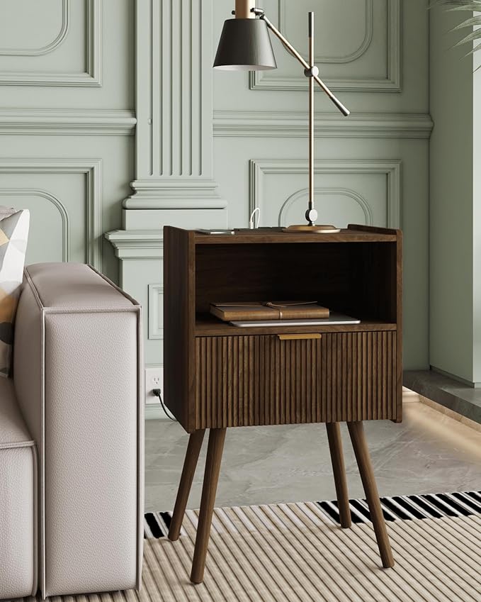 Nightstand, Modern Bedside Table - Image 5