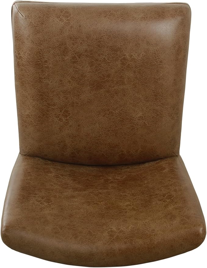HomePop by Kinfine Fabric Upholstered Parsons Leatherette Counter Height - Image 7