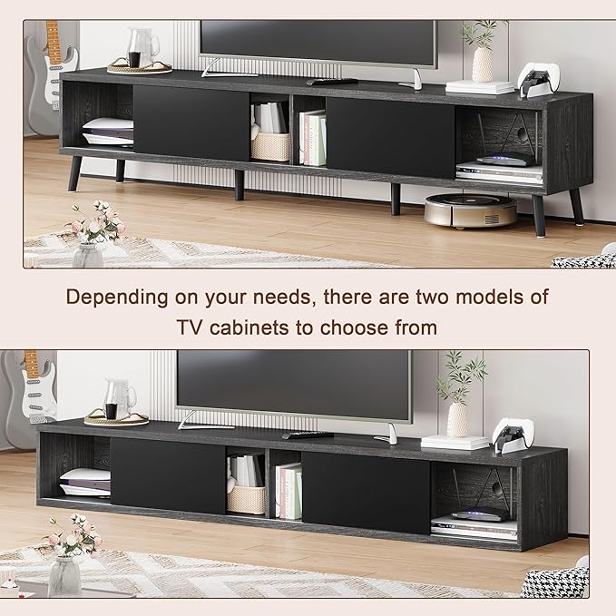 Clikuutory Mid Century Modern 70 Inch TV Stand - Image 5