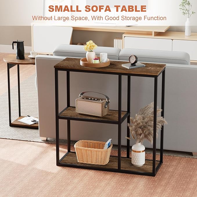 WOHOMO Console Table, Small Entryway Table - Image 7
