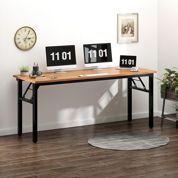 Need Computer Desk Office Desk 62 inches Folding Table - Image 2