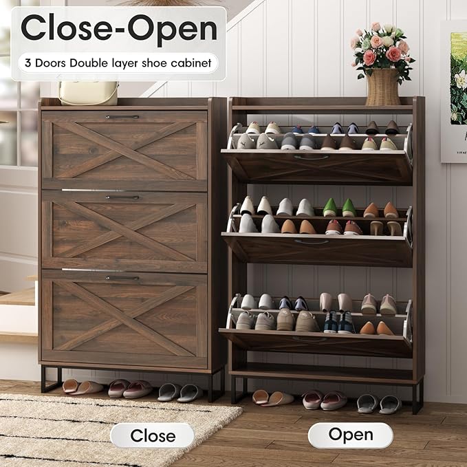 Maupvit Shoe Storage Cabinet - Image 5