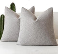 Foindtower Pack of 2, Decorative Textured Boucle Throw Pillow Covers Accent by Foindtower