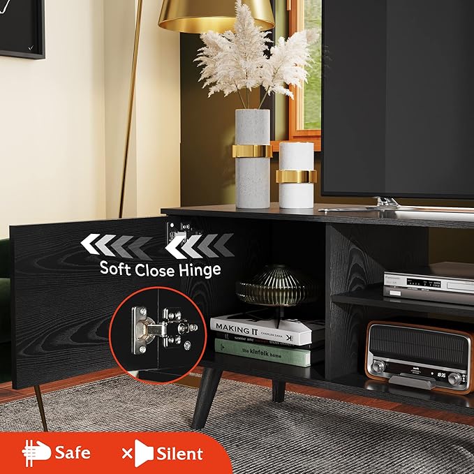 WLIVE TV Stand for 55 60 inch TV, Entertainment Center - Image 8