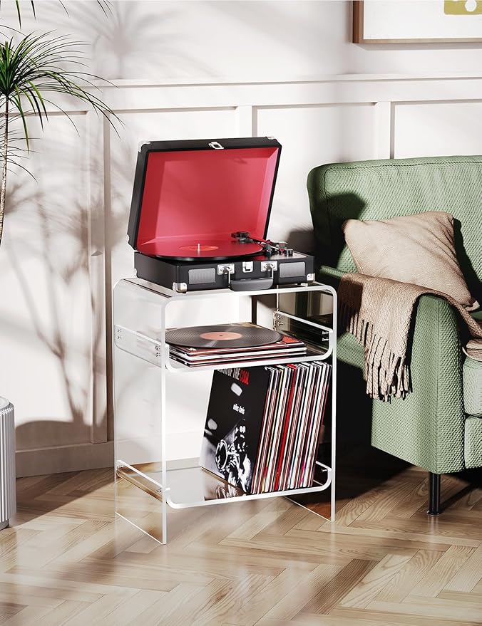 Acrylic Record Player Table - Image 2