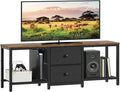 TV Stand for TVs up to 55", Entertainment Center by Yatiney