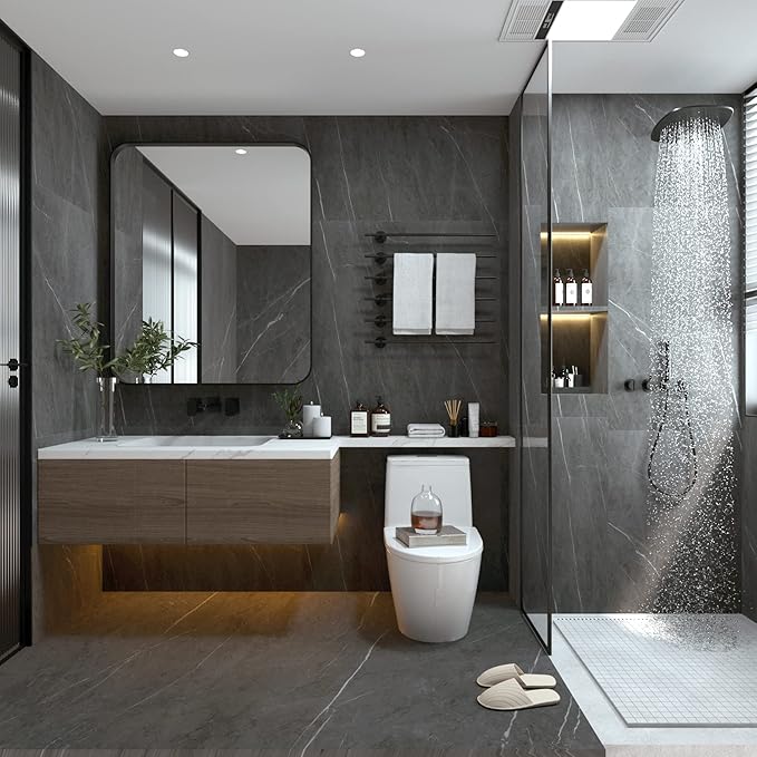 ANDY STAR Black Bathroom Mirrors - Image 8