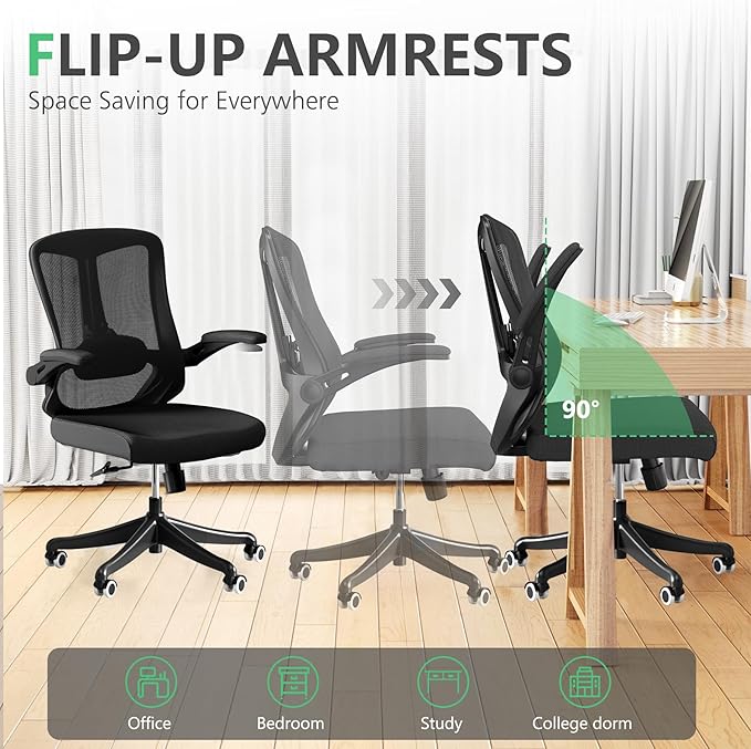 Executive Office Chair, Ergonomic Comfort Home Desk Chair, Mid Back Gaming Chair - Image 7