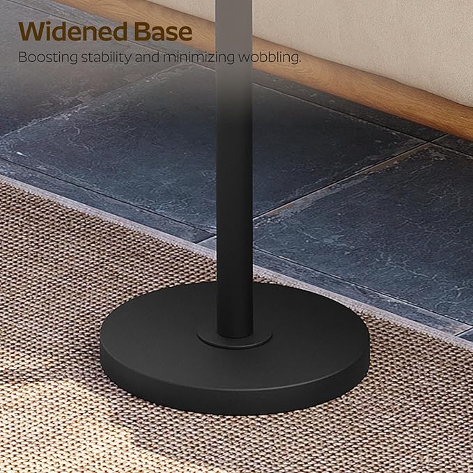 Round Side Table Set of 2, Tall Drink End Table - Image 5