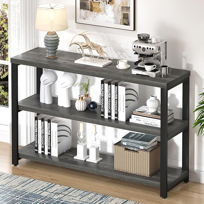 EXCEFUR Rustic Console Tables for Entryway, Sofa Table - Image 7