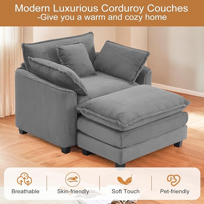 Furniliving Oversized Accent Chair - Image 7