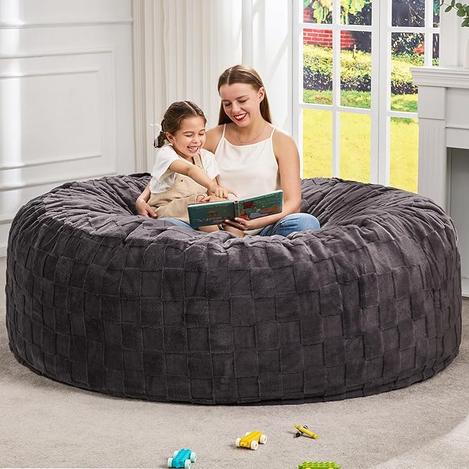 Hobestluk Bean Bag Chairs Beanbag Chair by YourHomeDeservesMore