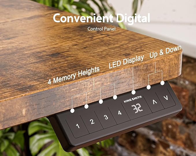 63x24 Inches Electric Standing Desk - Image 7