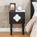 Uniclinens Black Nightstand by Uniclinens