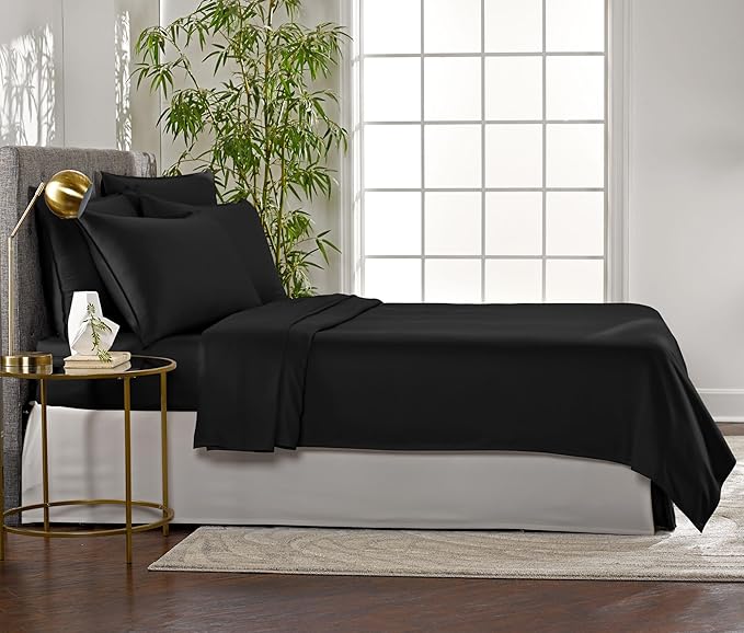 Queen Sheets by Pure Bamboo, Genuine 100% Organic Viscose Derived from Bamboo - Image 4