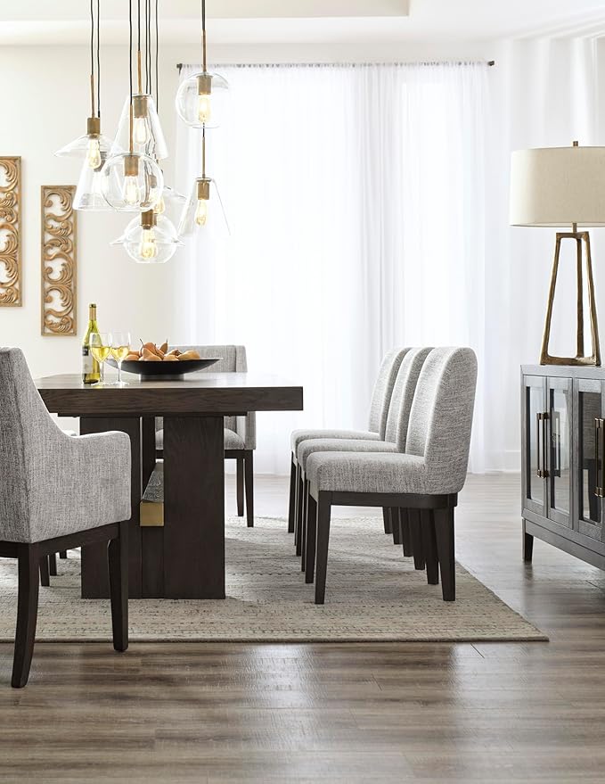 Signature Design by Ashley Burkhaus Traditional Upholstered Dining Chair - Image 21