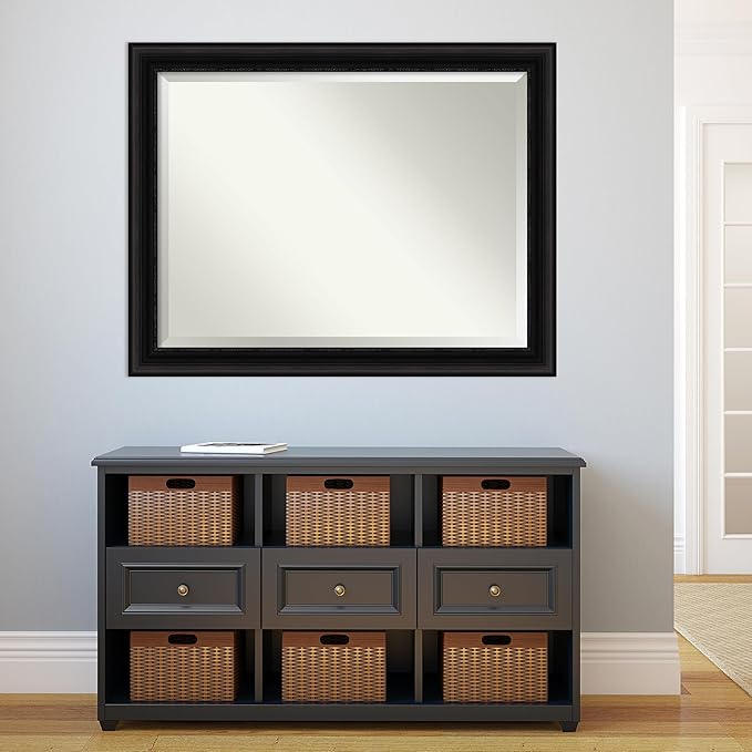 Amanti Art Black Bathroom Mirror - Image 5