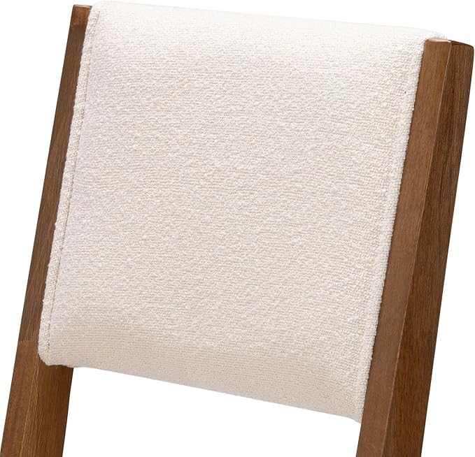 Plank+Beam Sereno Bar Stool, Sturdy Wood Modern Kitchen Bar Height Stool - Image 7