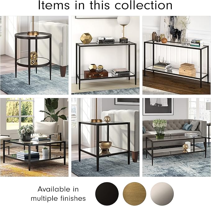 Henn&Hart 20" Wide Square Side Table - Image 11
