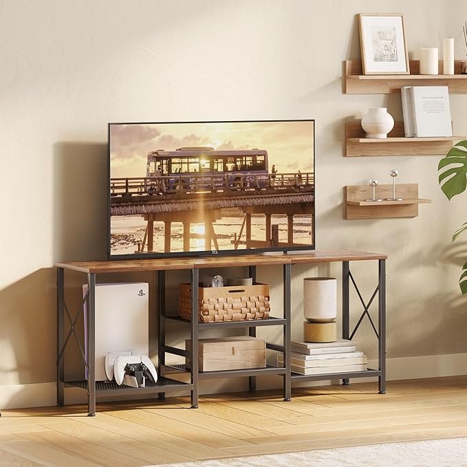 TV Stand for 55 Inch TV, Entertainment Center - Image 7