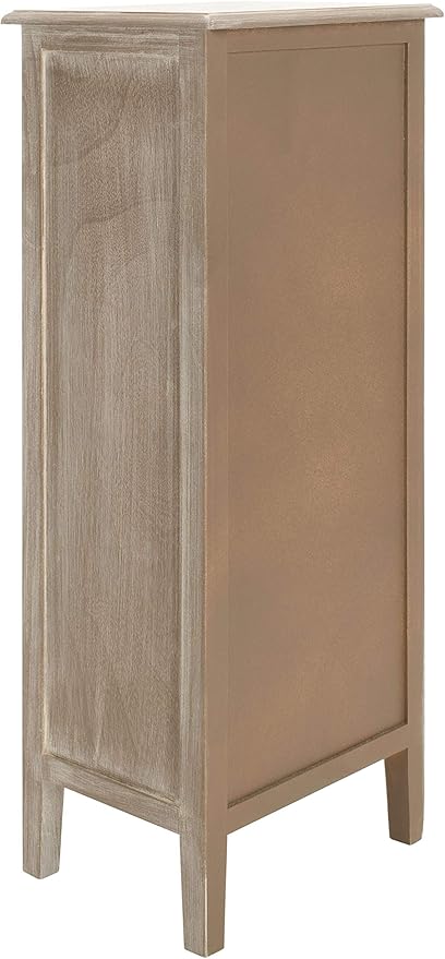 Safavieh American Homes Collection Michaela Vintage White Side Table - Image 7
