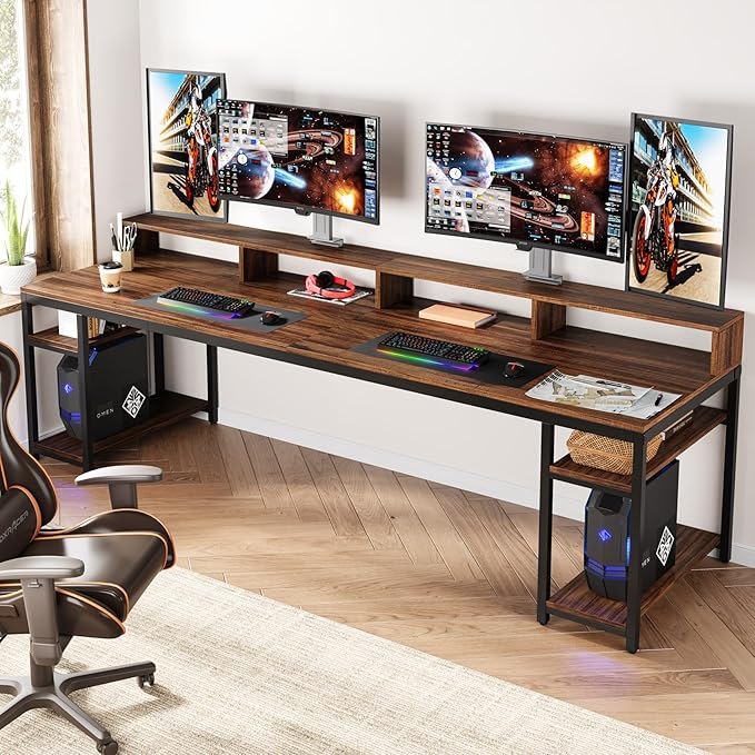 Tribesigns Two Person Desk - Image 9