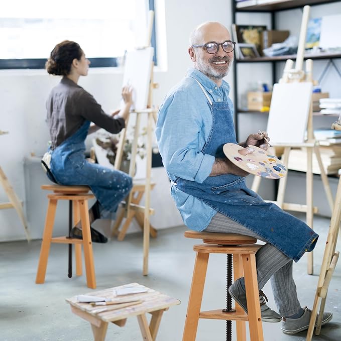 VISWIN Adjustable Drafting Stool - Image 9