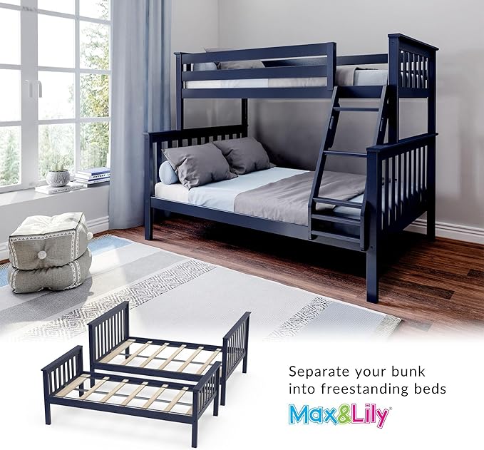 Max & Lily Bunk Bed Twin Over Full Size - Image 7