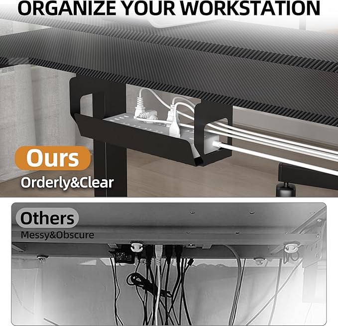 59 Inch L Shaped Standing Desk - Image 5