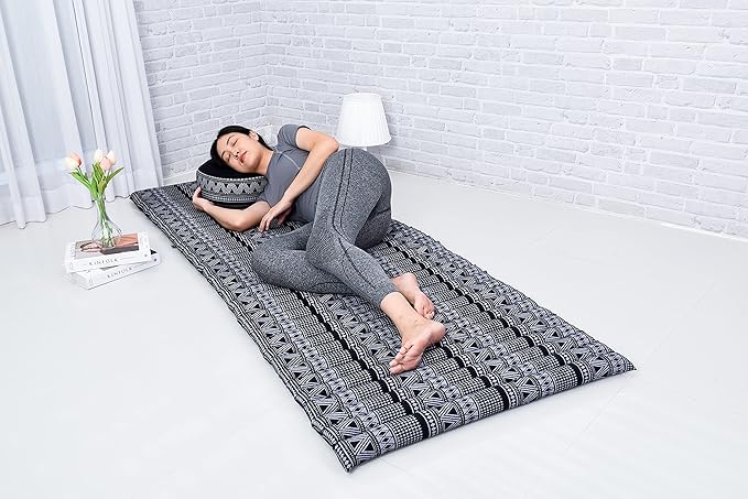 Leewadee - Foldable Floor Mattress - Japanese Roll Up Futon -Trifold Tatami - Image 4