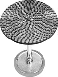 CLEENTABLE Mosaic Coffee Table Stylish Round End Table by CLEENTABLE
