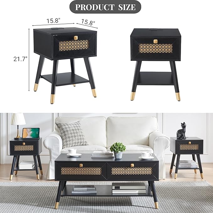 Modern Style Side Table, Small End Table - Image 2